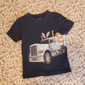 Carter's Navy Blue Easter Truck Toddler T-Shirt